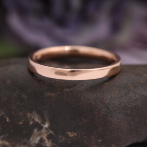 14K/18K Gold 2.50 MM Plain Gold Ring